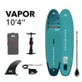 Надувная SUP-доска Aqua Marina VAPOR 10'4 (315х79х15 см), сапборд в комплекте с веслом, рюкзаком и насосом