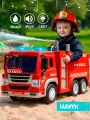 Пожарная машина с водой WiMi, большой грузовик, спасательный автомобиль
