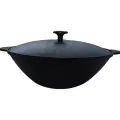 Сковорода WOK Камская Посуда с алюминиевой крышкой 30 см, 4.9л