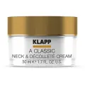 Klapp крем A Classic Neck & Decollete Cream для шеи и декольте 50 мл 50 г 1 шт. 1 шт. стеклянная банка