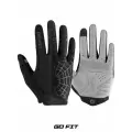 Перчатки спортивные GO FIT Active, для спорта, бега, велоперчатки, сенсорные, экипировка для велосипеда, размер L