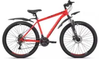 Горный велосипед Rush Hour 27,5 21ск RX 705 DISC ST красный рама 16