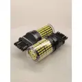 Белые P27/7W LED T25 3157 12-24V лампы 144SMD 3014 для автомобилей мототехники грузовиков, 2шт