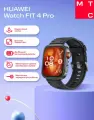 Смарт-часы HUAWEI Watch FIT 4 Pro (2025), ремешок из фторэластомера, черный (55020FAJ)