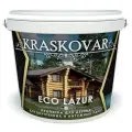 Пропитка для дерева Kraskovar Eco Lazur лимонно-желтый 2л 1199