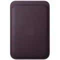 Чехол Apple для iPhone FineWoven Wallet MagSafe, черничный