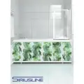Экран под ванну 150 см, цвет Акварель Зеленая, пластиковый профиль, SIRIUSLINE