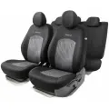 Чехлы автомобильные универсальные жаккард антрацит AUTOPROFI JACQARD (3D крой, 2 мм поролон, AIRBAG) (11 предметов) AUTOPROFI JAC-1102 ANTHRACITE | цена за 1 шт