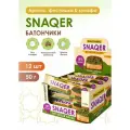 Батончик SNAQ FABRIQ SNAQER BY DUBAI Арахис с фисташкой 12*50 гр. Дубайская коллекция