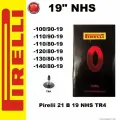 Мотокамера / камерадля колеса мотоцикла Pirelli 21 B 19 NHS TR4 (усиленная)
