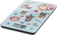Весы кухонные BQ KS1001 Owls, рисунок