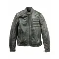 MCP Мотокуртка мужская кожаная Houston (серый, Grey, S)