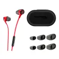 Наушники проводные HyperX Cloud Earbuds II, красный, игровые