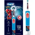 Детская электрическая зубная щетка Braun Oral-B Vitality Pro Kids D103.413.2K Spiderman