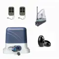 Автоматика для откатных ворот KSL-800 FULL-5K, комплект: привод, 2 пульта, фотоэлементы, лампа