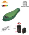 Спальный мешок кокон Alexika Mountain green (с левой стороны)