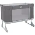Детская кроватка Chicco Next2Me Forever, цвет Moon Grey (Серый), артикул производителя 00079650770000