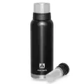 Арктика Термос с узким горлом в американском дизайне с ситечком 106-1200C (Черный), 1.2 л