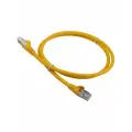 Патч-корд Lanmaster LAN-PC45 RJ-45 (m) - RJ-45 (m) CAT6a S/FTP, длина 2 м, 1 шт., желтый