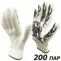 200 пар. Категория А+. Перчатки рабочие х/б Master-Pro тату, 10 класс вязки, плотность 7/10, размер 10