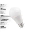 (20 шт.) Светодиодная лампочка IEK A60 11Вт 230В 3000К E27
