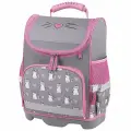 Ранец Юнландия WISE, 1 отделение, 3 кармана, устойчивое дно, Sweet whiskers, 37x29х15 см