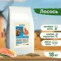 STATERA Сухой корм для взрослых собак всех пород с лососем, 18 кг