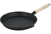 MYRON COOK Сковорода чугун дер/руч 24см MC2246