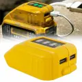 12 В-18 В Usb Зарядное Устройство Источник Питания Литий-Ионный Аккумулятор Адаптер Для Dewalt Dcb090