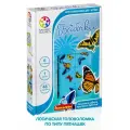Развивающая логическая игра бабочки Bondibon настольная головоломка пазл, картинки половинки, нейротренажер
