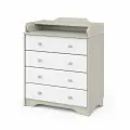 Комод Malika Lord 4 ящика Шимо светлый-белый