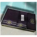 Набор полотенец для ванной 3 пр.(50*80,50*100, 85*150) Maison Dor ELEGANZE фиолет