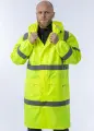 Плащ сигнальный дождевик влагозащитный спецодежда Brоdeks KS252
