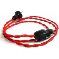 Шнур ретро для светильников 1,7м ASR-RETRO , 6А, 250В, рубин