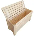 Ящик для хранения откидной из массива хвои (103х57х38 см)