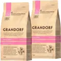 GRANDORF SINGLE GRAIN KITTEN LAMB & TURKEY низкозерновой для котят с ягненком и индейкой (2 + 2 кг)