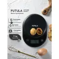 Весы кухонные Futula Kitchen Scale 1 черные, электронные, индикатор заряда батареи и перегрузки