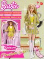 Кукла Barbie Mattel Barbie Signature Clueless Cher Collectible Doll JBJ34 / Детская модная кукла, одетая в желтую клетчатую юбку с аксессуарами, подходит для игрушек для девочек старше 4 лет