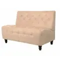 Диван прямой модуль 120х74х86 см, нераскладной, бежевый велюр