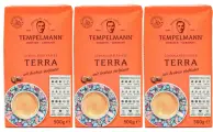 Кофе молотый Tеmpelmann TERRA (Германия) 500 гр. х 3 шт.