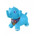 Прыгун Синий слон, детская надувная развивающая игрушка-тренажер