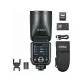 Godox V100 100 Вт TTL Литий-ионная Вспышка Для Камеры С Круглой Головкой Беспроводная Передача Вспышки Speedlite
