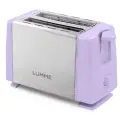 Тостер LUMME LU-1201 аметистовый, 700Вт, 2 тоста, 6 степеней поджаривания