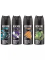 Дезодорант-спрей EXXE MEN, мужской, 4 шт, без спирта и солей алюминия