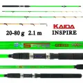 Спиннинг Kaida Inspire, тест 20-80гр, 2.1м для троллинга