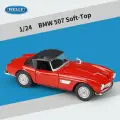 WELLY BMW 507 металлическая модель автомобиля 1:24 507 Soft-Top Red
