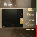 Стеклокерамическая варочная поверхность ILVITO ICV KAIRA 62Н 60 см, 9 режимов нагрева, Функция Booster