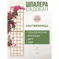 Шпалера садовая, опора для вьющихся растений, деревянная, ЭДИС, 54х198см. лиственница