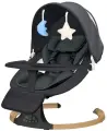 Электронные качели для новорожденных Dearest Limited Collection Black Black Brown, электронные качели шезлонг