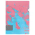 Berlingo Папка-уголок Haze А4, пластик, 12 шт., голубой/розовый